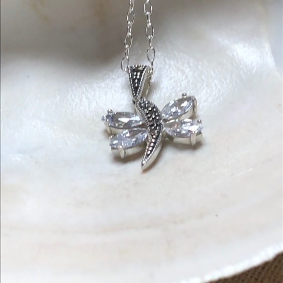 925 Sterling Silver Sapphire - Picture 2 of 3